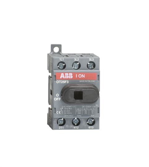 ABB OT25F3 SWITCH-DISCONNECTOR 1SCA104857R1001