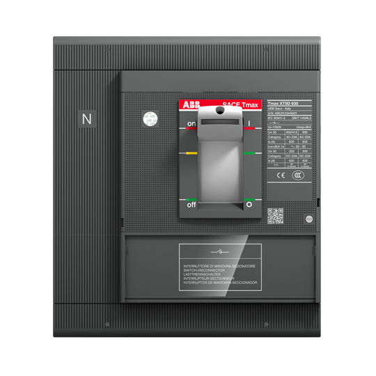 ABB XT5D 630 4p F F - 1SDA100549R1