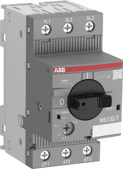 ABB MS132-2.5T Circuit Breaker for primary transformer protection,Trip Class 10 1SAM340000R1007