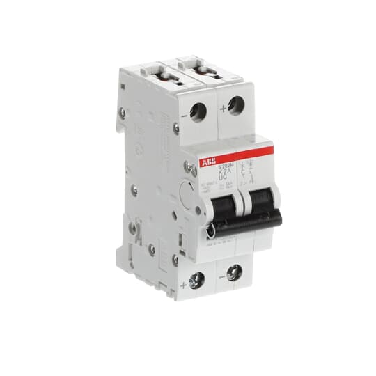 ABB S202M-K2UC Miniature Circuit Breaker - 2P - K - 2 A 2CDS272061R0277