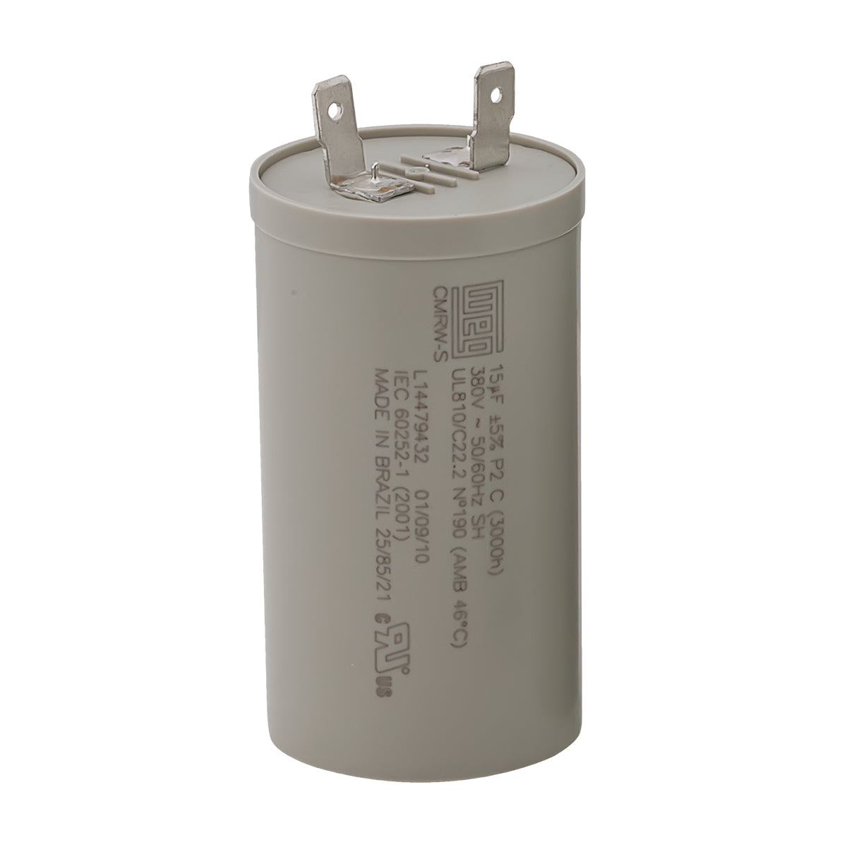 WEG CAPACITOR CLAW45D26 A TF200mEXP LIGHTING APP. CAPACITOR 250V 45x94 CASE SIZE 10766282