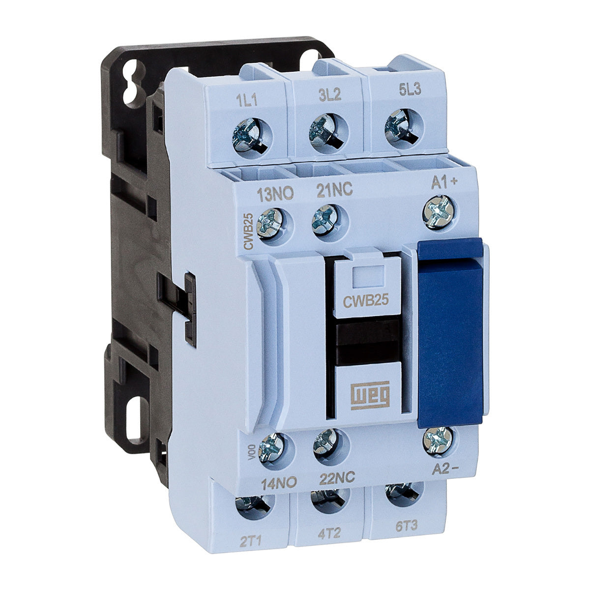 WEG CONTACTOR 3 POLE CWB12-11-30C12 5,5 kW 12A AC-3 1N/O + 1N/C AUX. (110VDC) 12542263
