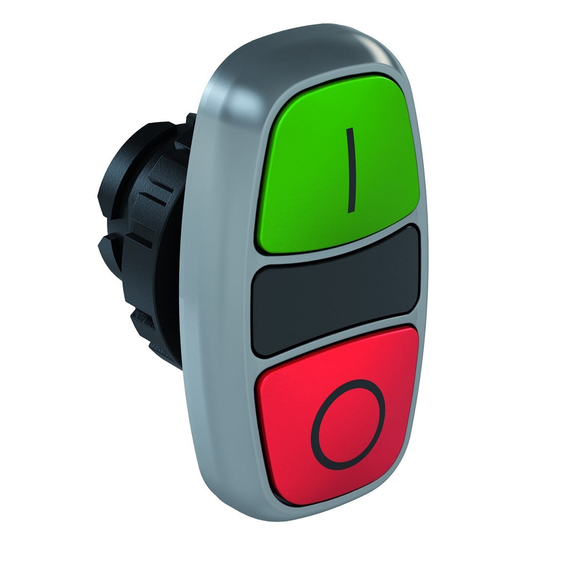 WEG PUSHBUTTON CSW2-BDSIC05IO-WH ILL. EXT DBL WHITE(I) BLACK(O) IP66 HD METAL APP. 13185063