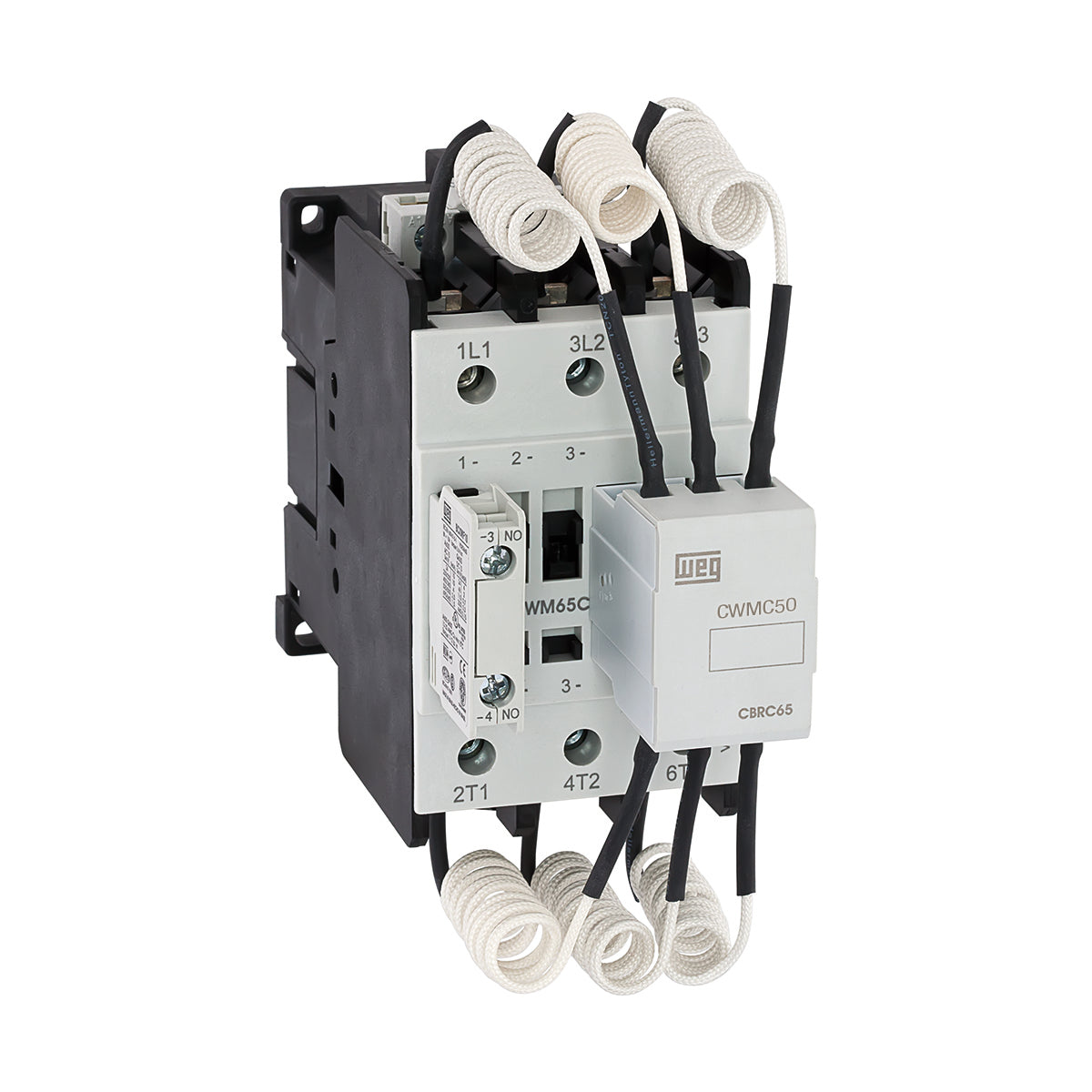WEG CAPACITOR SWITCHING CONTACTOR CWMC18-10-30X18 CAP SWITCHING CONTACTOR SPECIAL FREQ. COILS 12387955
