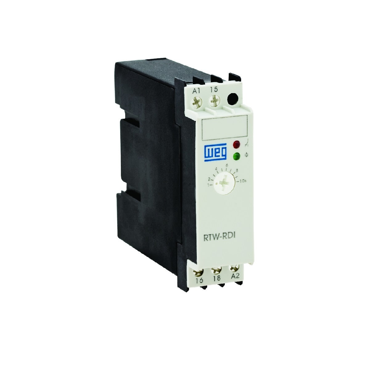 WEG TIMING RELAY RTW17-E01U030SE05 IMPULSE ON 3s…30s 1C/O 24-240VAC/VDC 13960872