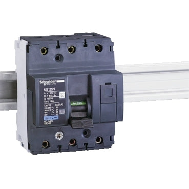 SCHNEIDER Miniature circuit-breaker. Acti9 NG125N. 3P. 40 A. C curve. 25 kA (IEC 60947-2)