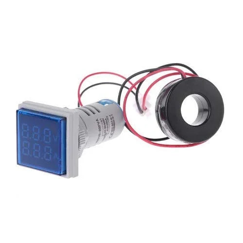 HIMEL PILOT LIGHTS Square, Hertz meter,green,0-99HZ