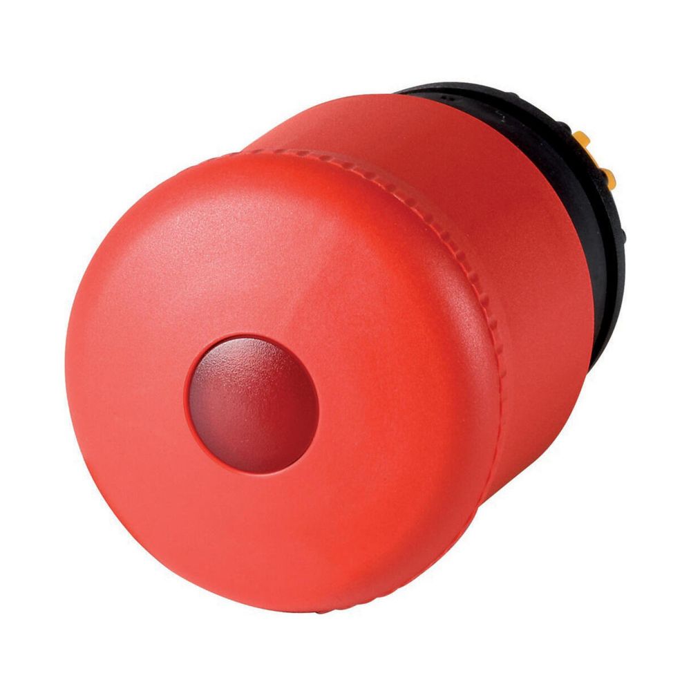 EATON COMPACT E/STOP ILLUM, PULL TO REL, 30MM DIAM