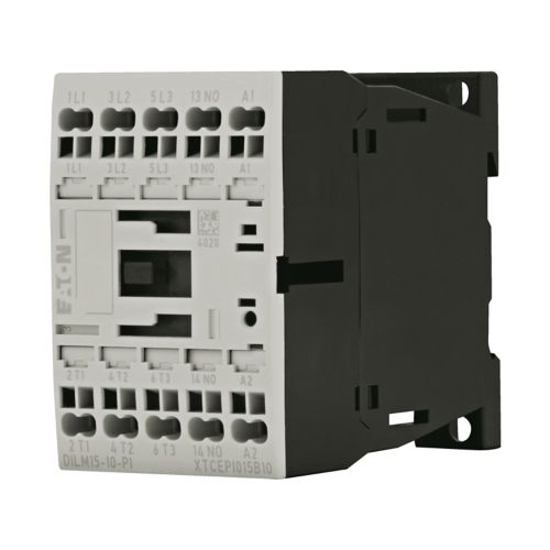 EATON  CONTACTOR, 3 POLE, 380 V 400 V 7.5 KW, 1 N/O, 230 V 50 HZ, 240 V 60 HZ, AC OPERATION, PUSH IN TERMINALS