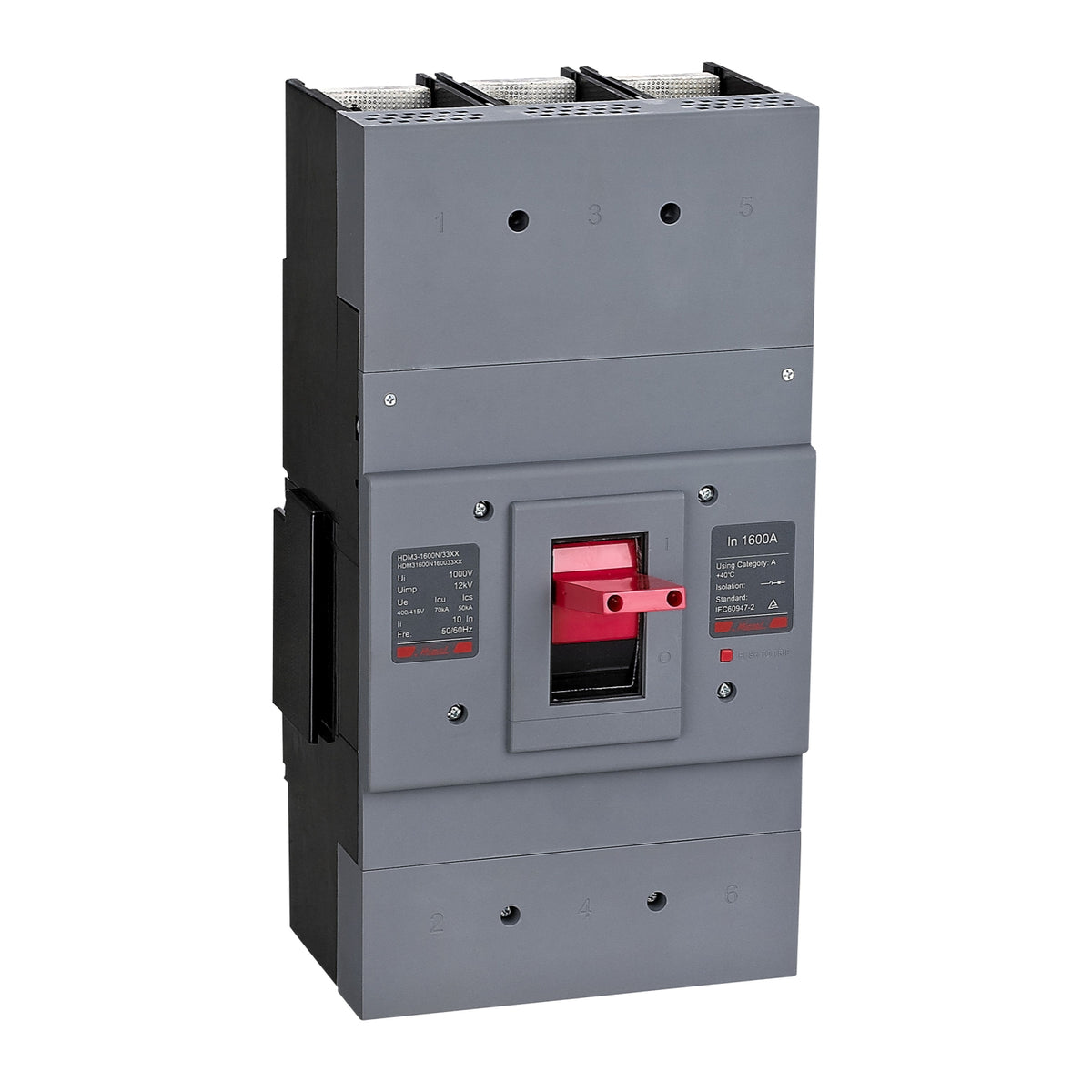 HIMEL Moulded Case Circuit Breaker  HDM3-1600N 800A 3P 40°C