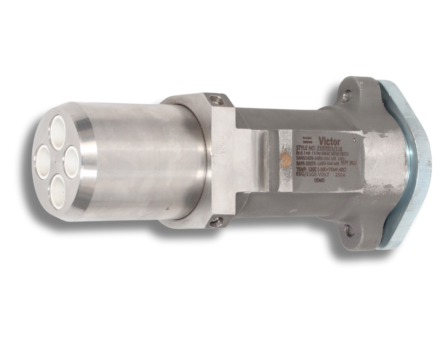 VICTOR PLUGS AND SOCKETS 250A Restrained Plug 25mm2 Stainless Steel