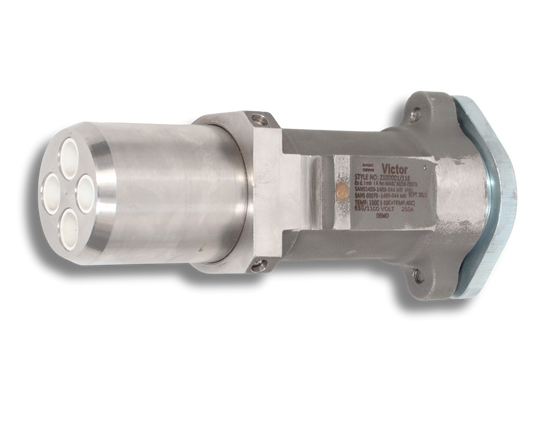 VICTOR PLUGS AND SOCKETS 250A Restrained Plug 50mm2 Stainless Steel