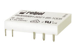 RELPOL S.A Miniature relays RM699BV-3211-85-1009, 1 CO. Contact material: AgSnO2/Au hard gold plating. Voltage coil 9 V DC. Rated load AC1  0,05 A / 30 V AC. Mounting: for PCB and sockets. Cover protection category IP 67.