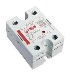 RELPOL S.A RSR95 single phase panel SSR with IP20 cover; load current at 7A;  input 4-32VDC, output 0-48VDC, MOSFET structure;