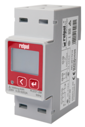 RELPOL S.A 3P4W MID Class B Digital Energy Meter 3 phase digital kwh energy meter with a RS485 interface for the Modbus-RTU communication. It use the easy installation “Plug-in” type with  direct input upto 63A.
