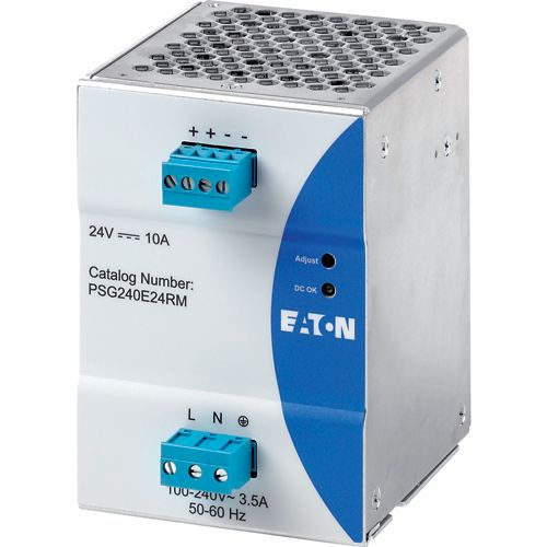 EATON  POWER SUPPLY UNIT, 1-PHASE, 85-264VAC (120-375VDC)/24VDC, 10A