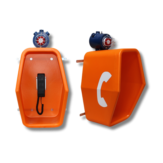 VICTOR PLUGS AND SOCKETS Flameproof Phone with Flame Proof Siren