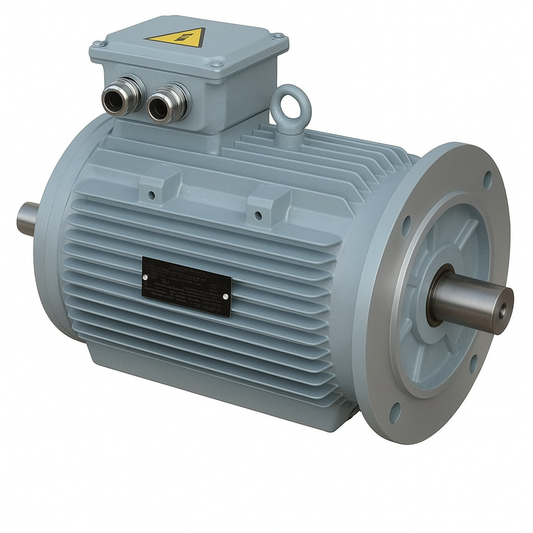 AMG IE1 HIGH EFFICIENCY 4KW 6-POLE ALUMINIUM TEAO  - FLANGE MOUNT