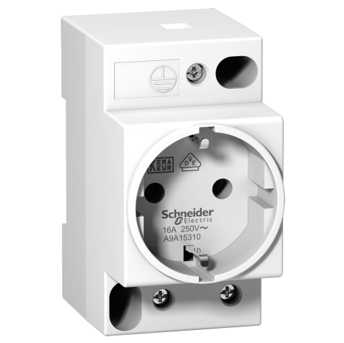 SCHNEIDER MODULAR SOCKET 16A UE 250V 2P T