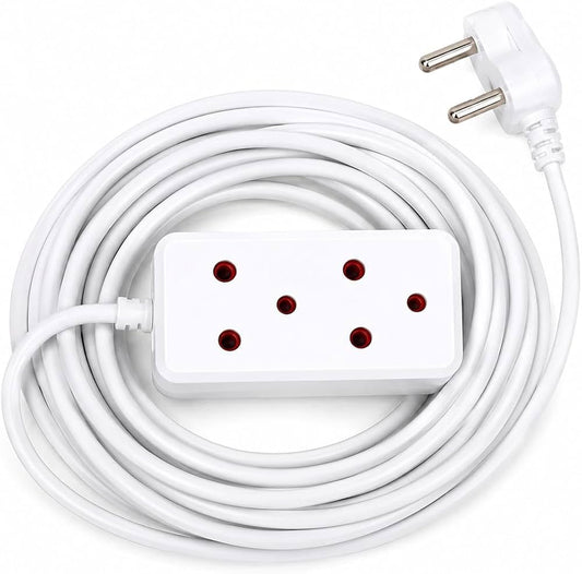 EASYHOLD 20M X 10A EXT CORD WITH SIDE-BY-SIDE 2X16A DOUBLE COUPLER (SG2R/FC)
10A  - 250V - 2500W