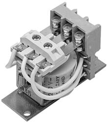 RELPOL S.A Industrial relays R15-2013-23-1024-WT, 3 CO. Contact material: AgNi. Voltage coil 24 V DC. Rated load AC1  10 A / 250 V AC. Mounting: for plug-in sockets. Cover protection category IP 40.