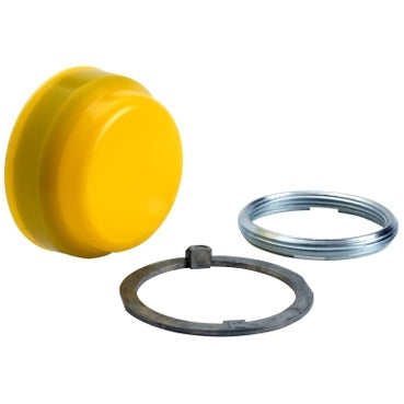 SCHNEIDER 30 mm yellow boot for non-illuminate pushbutton