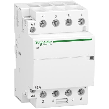 SCHNEIDER iCT 63A 4NO 220...240V 50Hz contactor
