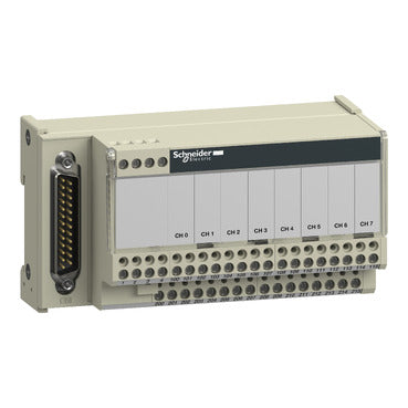 SCHNEIDER connection sub-base ABE7 - for passive distribution of 8 channels