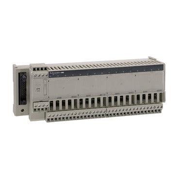 SCHNEIDER sub-base - soldered solid state output relay ABE7 - 16 inputs - 230 V AC