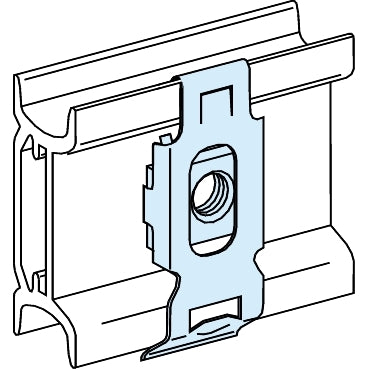 SCHNEIDER 20 M5 CLIP NUTS MOD.DEV.RAILS