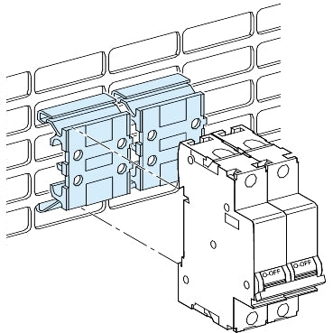SCHNEIDER SET OF 12 RAISERS H11/MOD RAIL FOR NSXm
