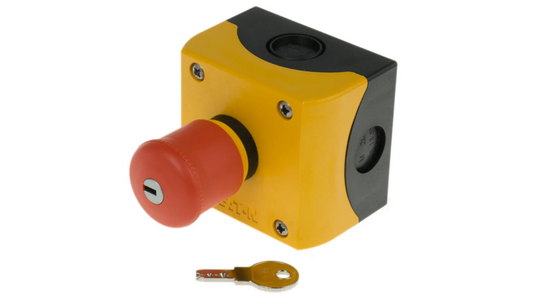 EATON  EMERGENCY SWING OFF KEY-OPERATED BUTTON 1N/O+1N/C,SURFACE MOUNT