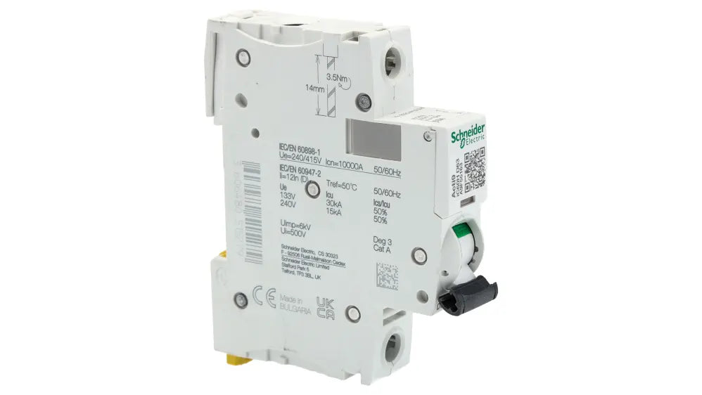 SCHNEIDER Acti9 iC60H 1P D 63A MCB