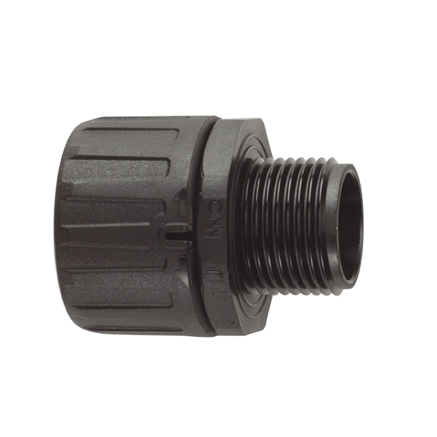 ATKORE FLEXICON Fixed BLK ext thread conn IP66 54-M63 FPA Series External thread (IP66)
