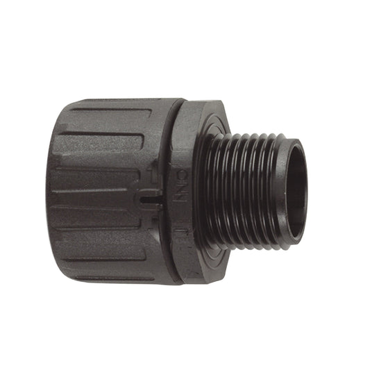 ATKORE FLEXICON Fixed BLK ext thread conn IP66 42-M50 FPA Series External thread (IP66)