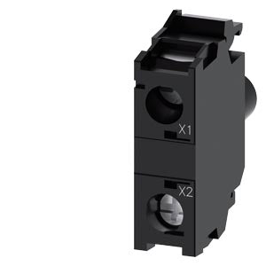SIEMENS LED module with integrated LED, 24-240 V AC/DC, white, screw terminal, for front plate mounting