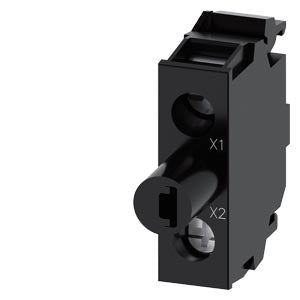 SIEMENS LED module with integrated LED, 24-240 V AC/DC, white, screw terminal, for floor mounting
