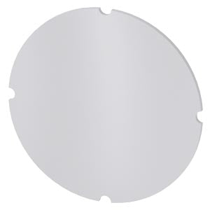 SIEMENS Inscription plate for illuminated pushbutton, round, milky, without inscription, for self-labeling