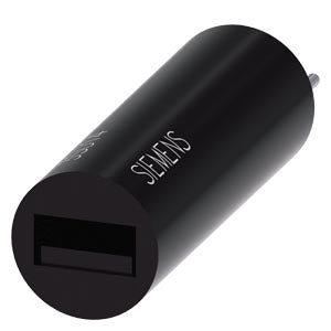 SIEMENS LED module with integrated LED, 5 V DC, white, solder terminal, for use on printed circuit boards
