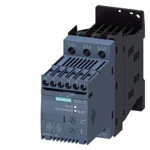 SIEMENS SIRIUS SOFT STARTER  S00 9 A, 4 KW/400 V, 200-480 V AC, SCREW TERMINAL 3RW3016-1BB04