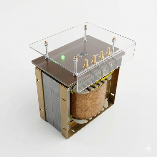 20000VA SINGLE PHASE INPUT FROM 220V UP TO 1000V AC OUTPUT FROM 12V UP TO 690V C/W STUD TRANSFORMER