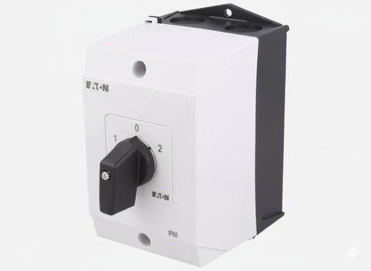 EATON  REVERSING SWITCH, 3 POLE 20 AMP IN ENCLOSURE SURFACE MOUNT