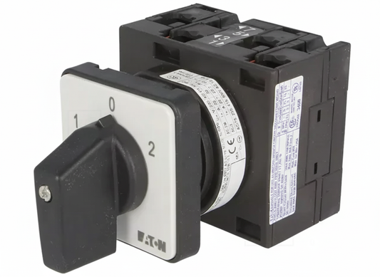 EATON  REVERSING SWITCH, 2 POLE 20 AMP FLUSH MOUNT