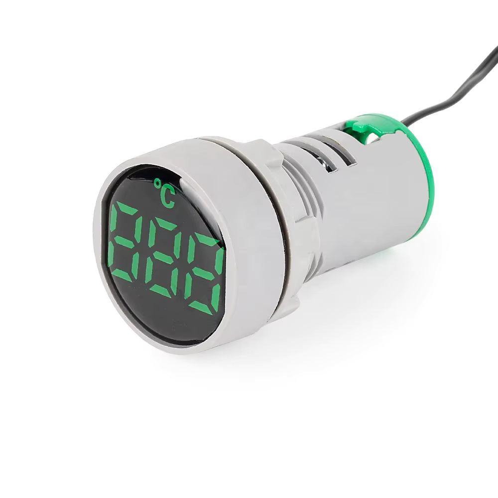 HIMEL Round, ammeter and voltmeter, yellow, AC:50-500V;0-100A,