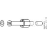 Danfoss Switches accessories, Welding Nipple 060-005766