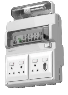 ALLBRO NGRB 1X63A,2X20A NO BH ABB