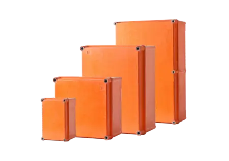 ALLBRO OK1-O Orange Box ABOVE BOXES INCLUDE DMC MOUNTING PLATE,BRACKETS & HINGES
