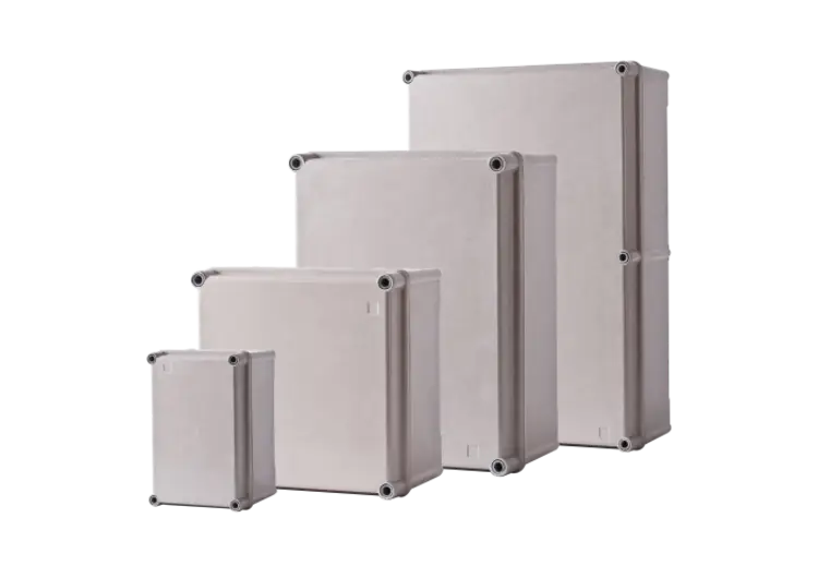 ALLBRO OK4-G GREY Box ABOVE BOXES INCLUDE DMC MOUNTING PLATE,BRACKETS & HINGES