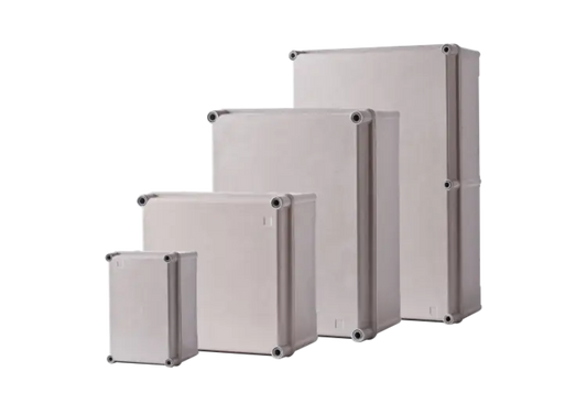 ALLBRO OK4-G GREY Box ABOVE BOXES INCLUDE DMC MOUNTING PLATE,BRACKETS & HINGES
