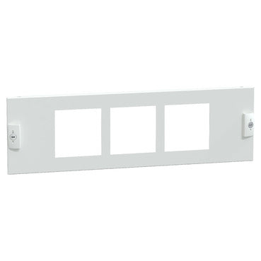 SCHNEIDER FR.PL.96x96 1 CUT-OUT MET.DEV/PB W600 3M